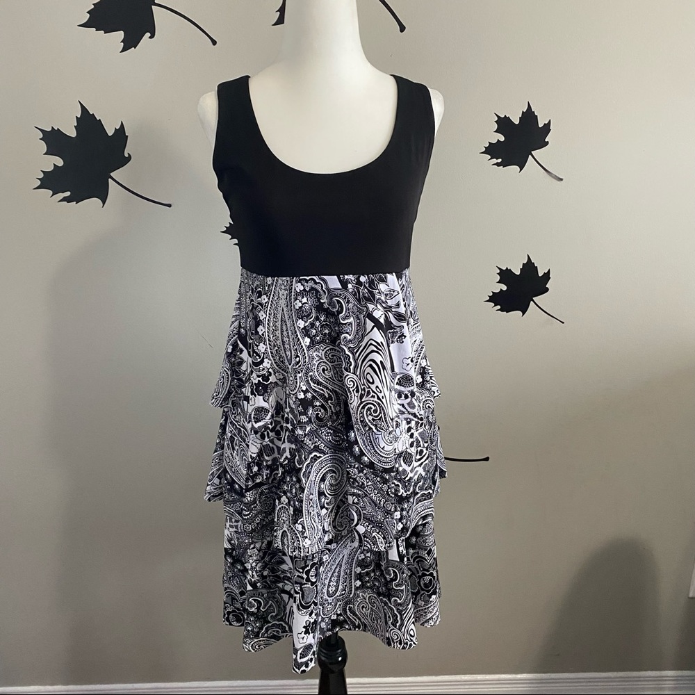 Sandra Darren layered dress